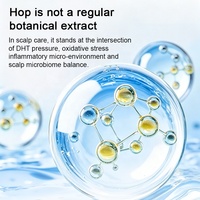 Sérum capillaire aux exosomes botaniques ExoAion, extrait de houblon lyophilisé, essence réparatrice pour le cuir chevelu, marque privée OEM/ODM