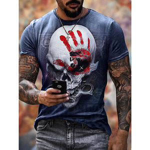T-shirt de sport confortable surdimensionné en Polyester à séchage rapide, impression 3d par Sublimation - Product Image 3