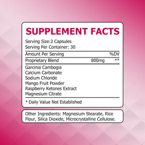 יצרן אספקה garcinia cambogia תוספת הרזיה קפסולות התיאבון שליטה טוב יותר הנוסחה צמחים - Product Image 2