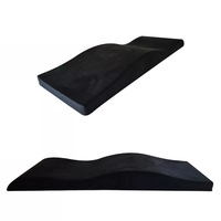 OEM salon de beauté spa matelas lit de beauté incurvé surmatelas salon de beauté cils matelas vague mousse à mémoire de forme cils surmatelas