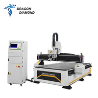 1325 3 axes 5-10kw CNC routeur à bois Machine de gravure sur bois avec CCD et couteau vibrant