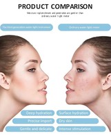 Pistolet de mésothérapie Dermashine Pro, hydratant, lifting facial, rouleau de glace pour le visage, injection sous vide, pistolet de rajeunissement cutané à 9 aiguilles