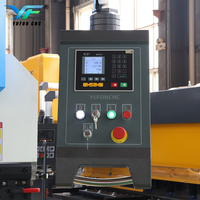 Prensa Plegadora CNC Económica YUFON con Barra de Torsión, Controlador E21, Plegadora Hidráulica de Chapa Metálica para Fabricación de Gabinetes HVAC