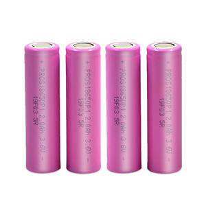 Аккумулятор GOODCELL 18650, твердотельный, <span class=keywords><strong>3</strong></span>.7В, 2000мАч, 5C, быстрая зарядка, перезаряжаемый, сертифицирован CE, корпус из никелированной стали, 500 циклов - Product Image 1