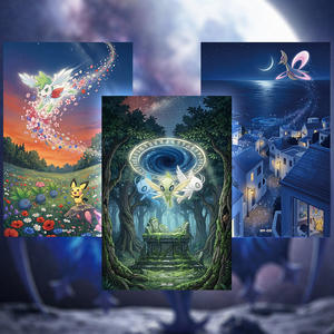 Boîtes mystères de cartes à collectionner Pokémon uniques et très demandées, incluant des cartes d'art diamanté Charizard ciel étoilé et des cartes d'entraîneur Mega <span class=keywords><strong>Premium</strong></span> non TCG - Product Image 4