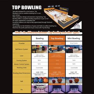 2025 высококачественное оборудование для мини-боулинга, набор надежных дорожек для боулинга и булавок из синтетического дерева в новом состоянии - Product Image 2