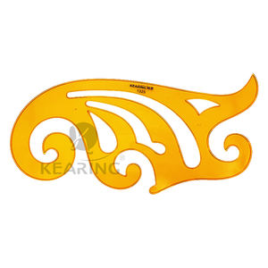 Kearing durevole pesante curva francese in plastica per il Design della moda che rende il <span class=keywords><strong>disegno</strong></span> del cucito Elipses Curve irregolari #1325 - Product Image 2