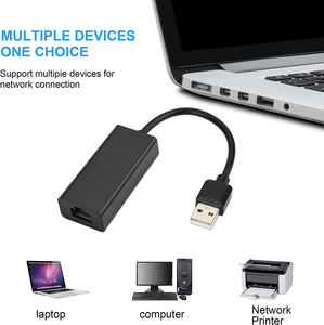 Mới đến nhựa USB để <span class=keywords><strong>Ethernet</strong></span> USB để RJ45 cho máy tính xách tay Windows <span class=keywords><strong>10</strong></span>/8.1/8/7/Vista/XP - Product Image 2