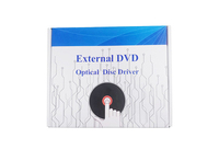 Hub USB eksternal portabel, Hub USB Tipe C Optical Drive Laptop DVD/CD Burner dengan Kompatibilitas tinggi
