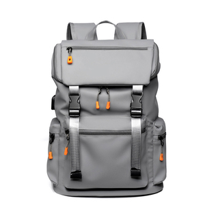 <span class=keywords><strong>Zaino</strong></span> impermeabile multiuso per la scuola Macbook Business Gym per viaggi di piacere con chiusura a cerniera a motivo geometrico alla moda - Product Image 1
