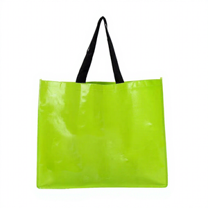 Nouveau design, sac à main noir durable, pliable, respectueux de l'environnement, sac en tissu recyclable pour les courses et les vêtements, impression d'images - Product Image 4