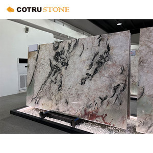 Lastra di marmo lucidato bianco e nero Tiffany rivestimenti murali <span class=keywords><strong>in</strong></span> <span class=keywords><strong>pietra</strong></span> di lusso naturale moderno elegante lastra di alta qualità - Product Image 6