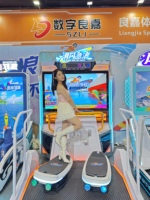 Simulateur VR Mode défi immersif Machine d'arcade de jeu de surf pour les parcs d'attractions de terrain de jeu intérieur