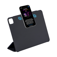Housse mince pour tablette avec dos en TPU souple, réveil automatique/sommeil Housse en cuir à trois plis avec coque arrière pour ipad 10e génération