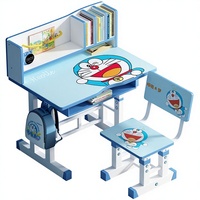 Ensemble de chaise et de bureau d'apprentissage ergonomique moderne pour enfants, meubles chinois, avec hauteur réglable pour la chambre à coucher et le salon