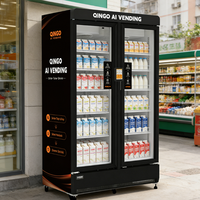 Qingo Distribuidor Automático Inteligente 24h, Máquina Expendedora de Autoservicio Fácil de Usar para Centros para Personas Mayores