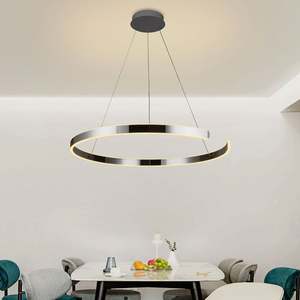 Offre Spéciale 186W LED Lustre Or Blanc Feuille De Verre Conception Efficace Intérieur Lobby Pendentif Lumière pour Hôtels Appartements App Plafond - Product Image 1