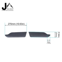 Coussin de support d'accoudoir de porte arrière pour Suzuki Jimny 5 portes 2018+ JC74, accessoires intérieurs, couvre accoudoir côté droit et gauche
