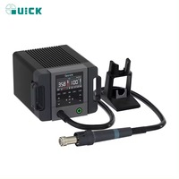 Estación de Desoldadura de Aire Caliente Inteligente QUICK 861PRO de 1300W, Estación de Retrabajo BGA SMD para Reparación de Placas Base de Teléfonos Móviles y PCB