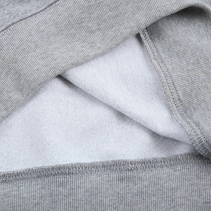 Factory Oem Custom Logo High Quality Soft Loose Men'S Premium Crew Neck Blank <b>Plain</b> <b>Sweatshirts</b> - Product Image 6