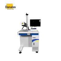 Machine de marquage laser CO2 électrique Groupe de marquage statique DANA avec matériau d'emballage en bois