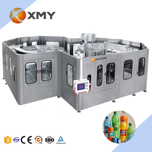 Soda Carbon điền Máy PLC + Màn hình cảm ứng tự động có ga mềm uống Máy chiết rót - Product Image 1