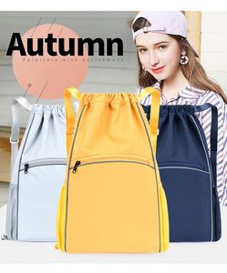 2025 biểu tượng tùy chỉnh thể thao phòng tập thể dục dây kéo Ba lô phong cách sang trọng thời trang chuỗi giản dị Ba lô không thấm nước thiết kế mới - Product Image 5