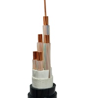 Hochleistungs-XLPE-isoliertes PVC-ummanteltes Kupfer-Stromkabel 0,6 1kV ZRC YJV für Gebäude- und Industriestromverteilung
