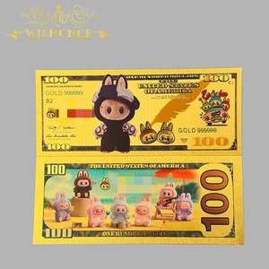 Billete de Banco América Pika 2026 Chapado en Oro de 24K para Colección - Product Image 3