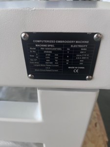 RONMACK RM-1204F(400*450) 4Head PLC Flat Embroidery <b>Machine</b> Computerized Four Head - Product Image 4