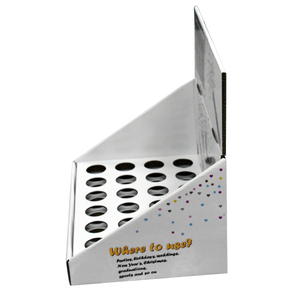 Bán lẻ Rack hiển thị thông tư Jack các tông sóng kệ với Stick giấy bầu không khí hiển thị đứng - Product Image 2