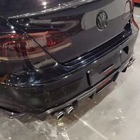 Diffuseur arrière, lèvre de pare-chocs arrière, séparateur compatible avec VW Passat CC Arteon 2009-2017, pièces de modification extérieures