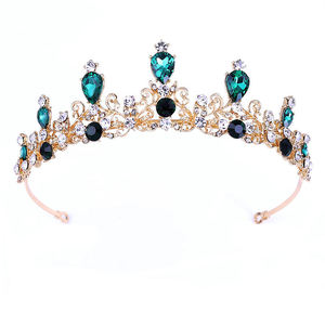 Personnaliser grand strass mariée mariage diadème ODM mariage princesse métal Couronne élégante cristal alliage couronnes pour les reines - Product Image 1