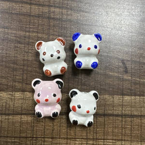 Nouveauté 2025 Perles en céramique de baseball de 12 mm, plaquées or 14 carats, avec pierre principale en diamant, faites à la main, en vrac, pour la fabrication de bijoux, stylos et porte-clés DIY - Product Image 6