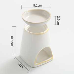 <span class=keywords><strong>Lampe</strong></span> <span class=keywords><strong>à</strong></span> huile essentielle en céramique aromathérapie <span class=keywords><strong>pour</strong></span> la chambre <span class=keywords><strong>à</strong></span> coucher, le spa, le yoga, brûleur d'huile, chauffe-huile <span class=keywords><strong>pour</strong></span> la décoration de la maison - Product Image 6