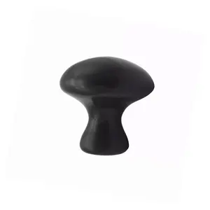 Bian Stone Mushroom Massage Tool for Body SPA Black Jade Mushroom Gua Sha Scraping Massage Board Guasha Mushroom Bian Stone