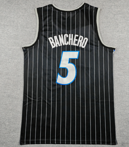 Mejor Calidad, Cosido, Personalizable # Camiseta de Baloncesto 5 <span class=keywords><strong>BANCHERO</strong></span> - Product Image 3