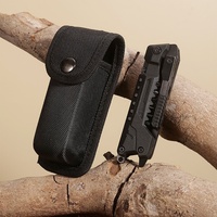 Couteau tactique multifonction portable haute dureté, couteau pliant multifonctionnel pour le camping en plein air, ouvre-bouteille OEM