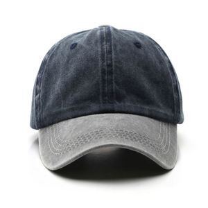 Gorra de Béisbol de Perfil Bajo, Teñida con Pigmentos, Dos Tonos, 100% Algodón Lavado, Ajustable, Sin Estructura, para Hombre y Mujer, Tapa Kappe - Product Image 2