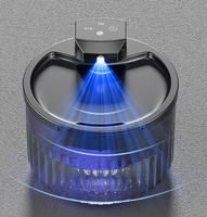 Fontaine à eau sans fil intelligente pour animaux de compagnie, sans cordon d'alimentation, circulation automatique, bol à boire pour chats, fournitures pour animaux de compagnie