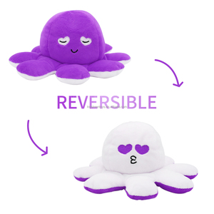 Vendita calda giocattoli di peluche reversibili Flip personalizzati giocattoli creativi simpatici bambole di polpo Super morbido animale di peluche mascotte per San Valentino - Product Image 6
