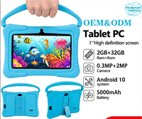 Tablette tactile intelligente Android 7 pouces pour enfants, processeur Allwinner, Wi-Fi, 32 Go de stockage, ports USB-C et USB, pour l'éducation des enfants, nouveau produit