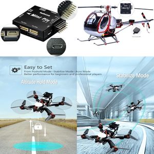 Htlnuzd radiolink MINI Pix V1.2เครื่องควบคุมการบินมินิ M8N TS100เข็มทิศโมดูลจีพีเอสความแม่นยำในการระบุตำแหน่งสูง FPV สำหรับโดรน RC - Product Image 1