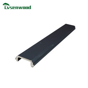 Nuevo plástico estacas de madera moderna de los paneles de <span class=keywords><strong>la</strong></span> cerca de plástico de madera revestida de esgrima - Product Image 4