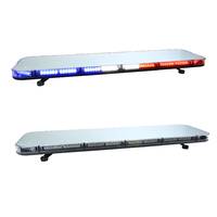 120cm Ambulance Lumière Voiture Led Ambre Led Barre Lumineuse D'urgence Lumière Stroboscopique Auto Lampes