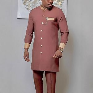 Completo da <span class=keywords><strong>Uomo</strong></span> Traspirante <span class=keywords><strong>in</strong></span> Poliestere/<span class=keywords><strong>Cotone</strong></span> Tinto <span class=keywords><strong>in</strong></span> Capo, a Maniche Lunghe, Stile Europeo Americano Africano, per Commercio Transfrontaliero - Product Image 4