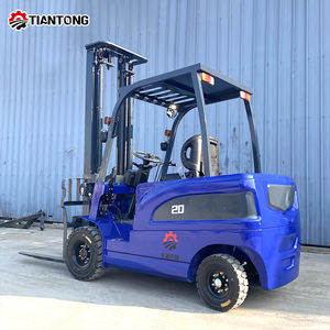 2.5톤 고내구성 리튬 배터리 전동 지게차 4륜 유압 스태커 (공장 창고 자재 운반용) - Product Image 6