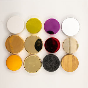 מכסים בצבע מותאם אישית מודפסים 38/400 45/400 מכסי בורג אלומיניום 53/400 מכסי מתכת לבקבוקי תוספת כמוסות - Product Image 2