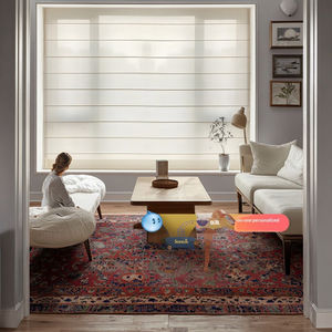 Stores romains en lin de style japonais, stores enrouleurs occultants, voilages occultants, rideaux de confidentialité pour salon, balcon, pare-soleil - Product Image 1