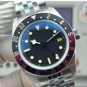 Reloj de pulsera mecánico automático para hombre, superventas, de alta gama, con bisel de cerámica rojo y negro - Product Image 5